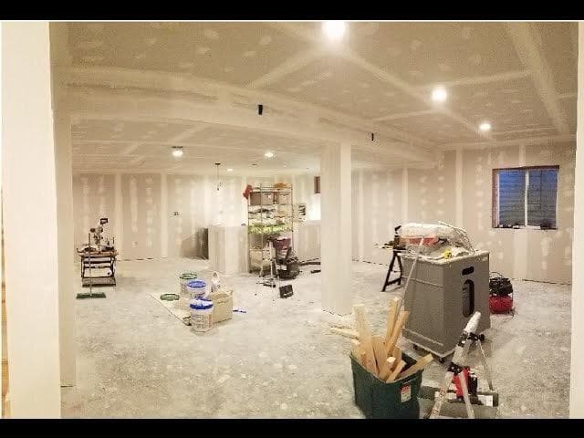 Basement renovation